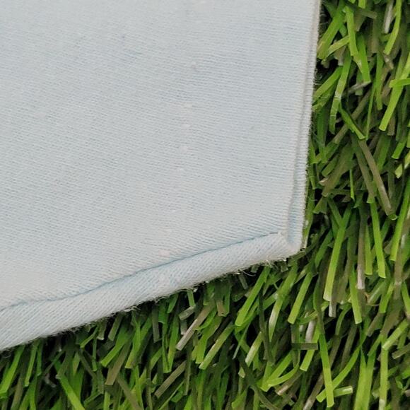 Vintage 1988 Habitat Softwear Alaska Wolf Shirt Medium 20x26 Light Blue USA - Picture 8 of 16